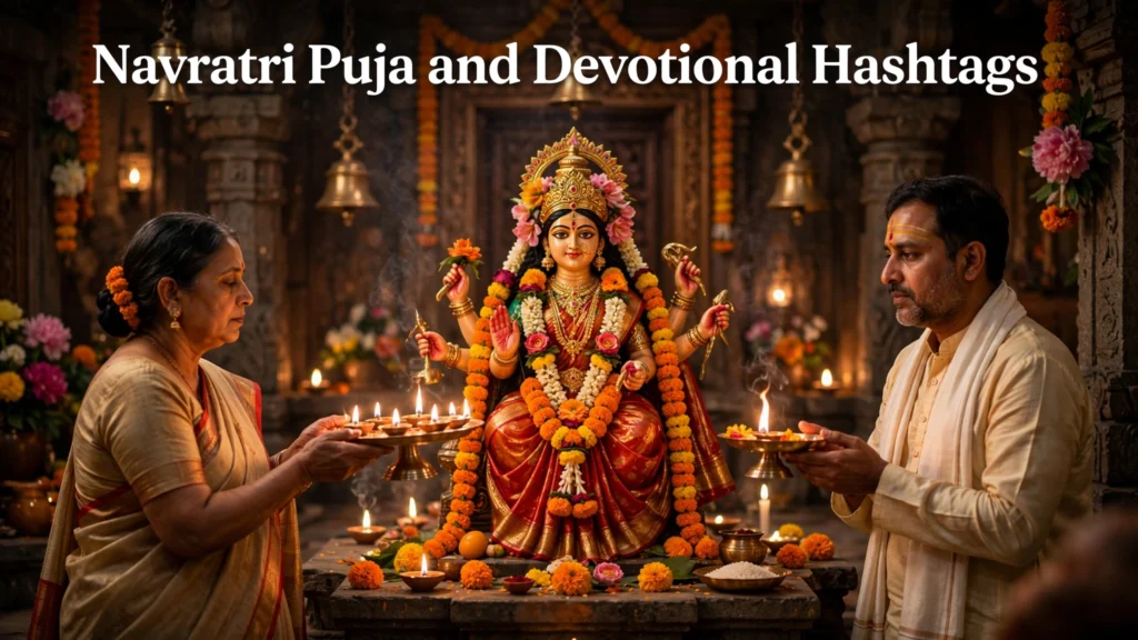 Navratri puja and devotional hashtags Navratri puja and devotional hashtags