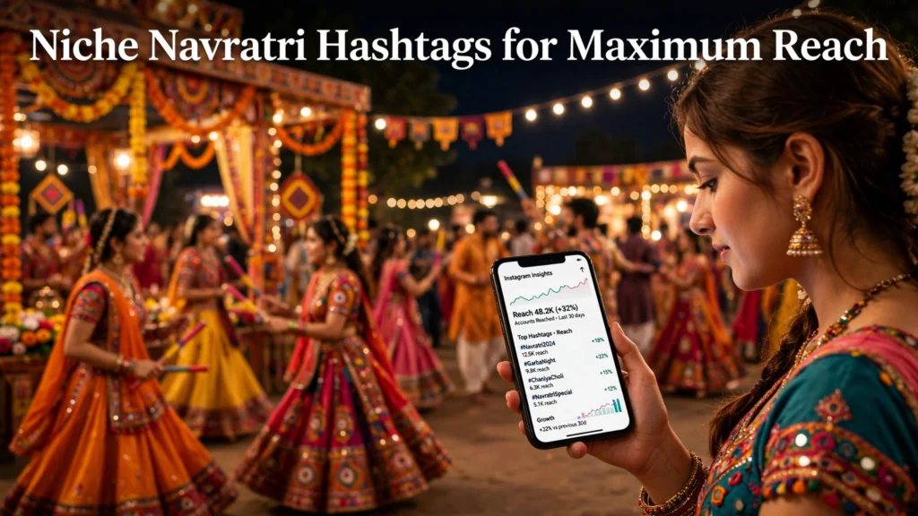 Niche navratri hashtags for maximum reach Niche navratri hashtags for maximum reach
