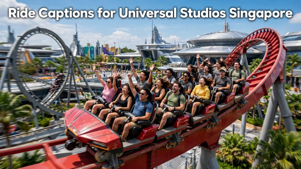 Ride captions for universal studios singapore Ride captions for universal studios singapore