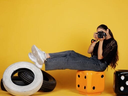 Solo photoshoot captions for girls