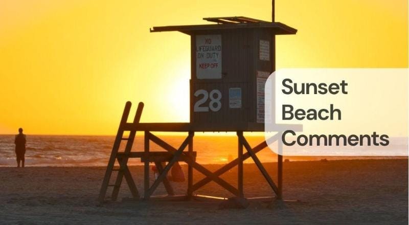 Sunset beach comments Sunset beach comments