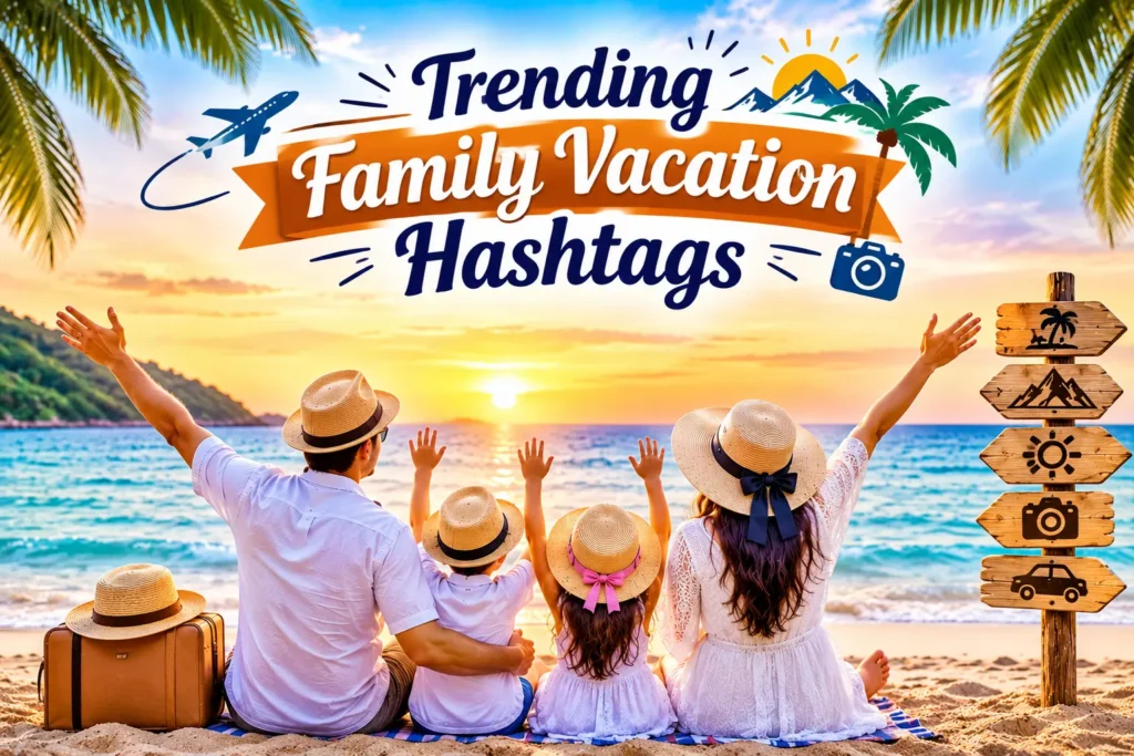 Trending family vacation hashtags Trending family vacation hashtags