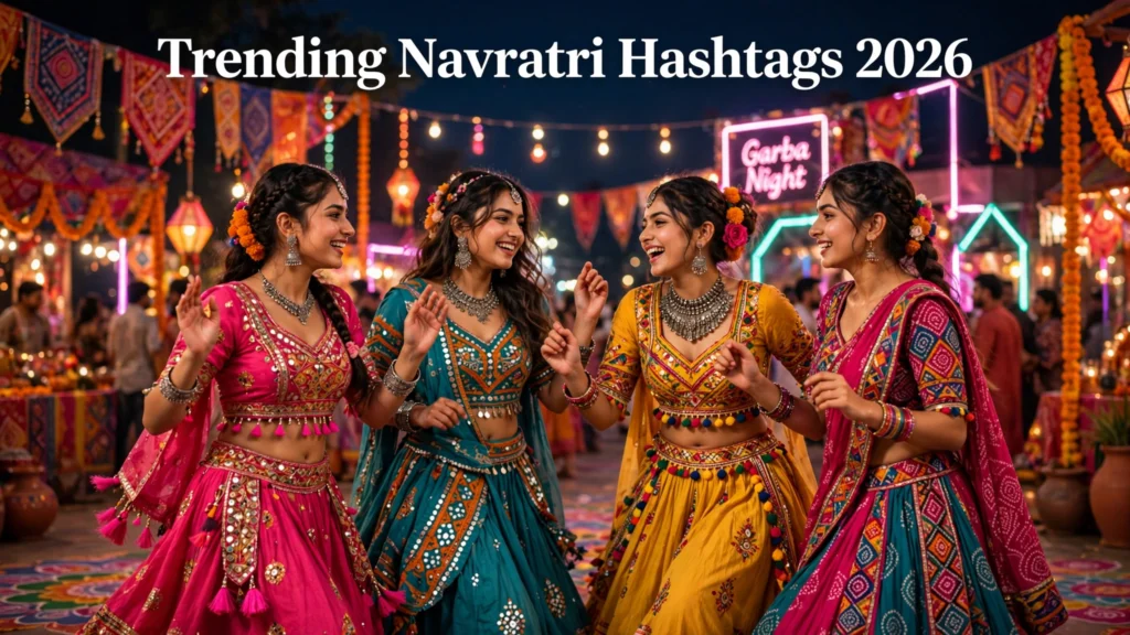 Trending navratri hashtags 2026 Trending navratri hashtags 2026