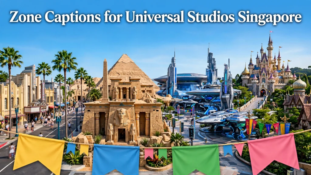 Zone captions for universal studios singapore Zone captions for universal studios singapore