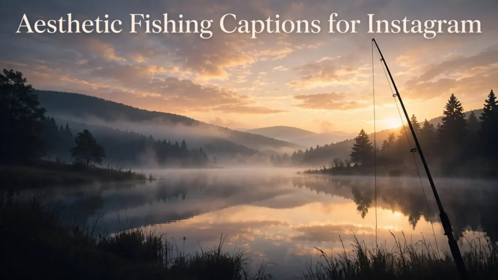 Aesthetic fishing captions for instagram