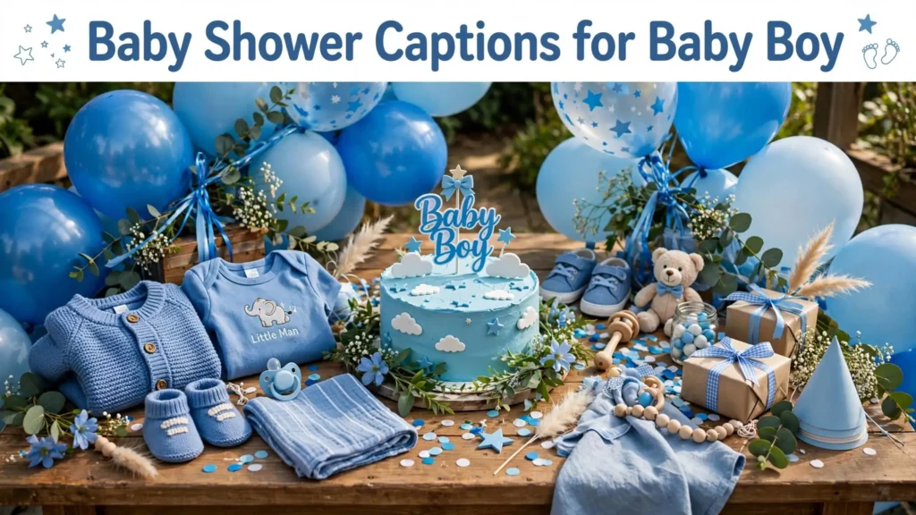 Baby shower captions for baby boy Baby shower captions for baby boy