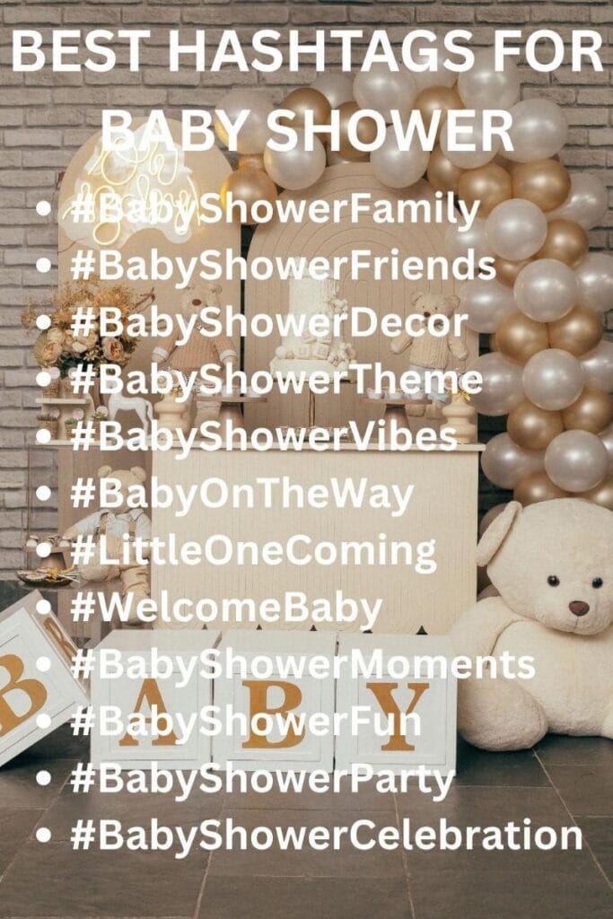 Baby showers hashtags Baby showers hashtags