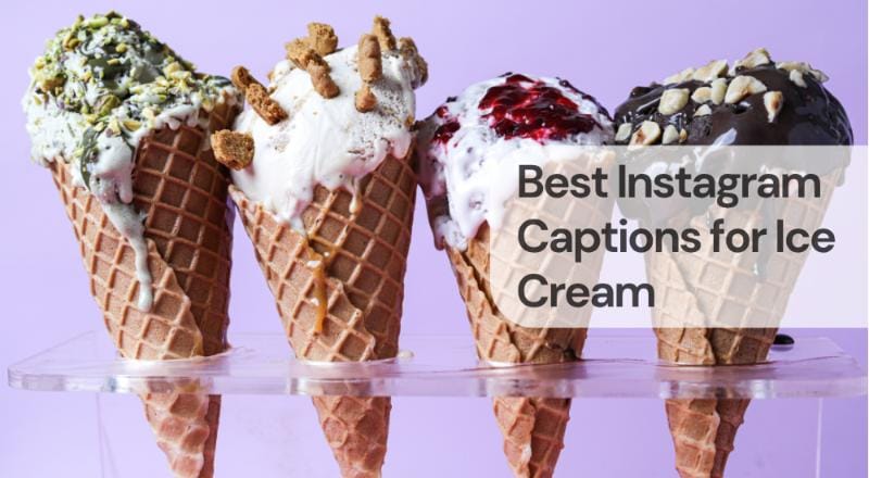 Cute ice cream captions for instagram Cute ice cream captions for instagram