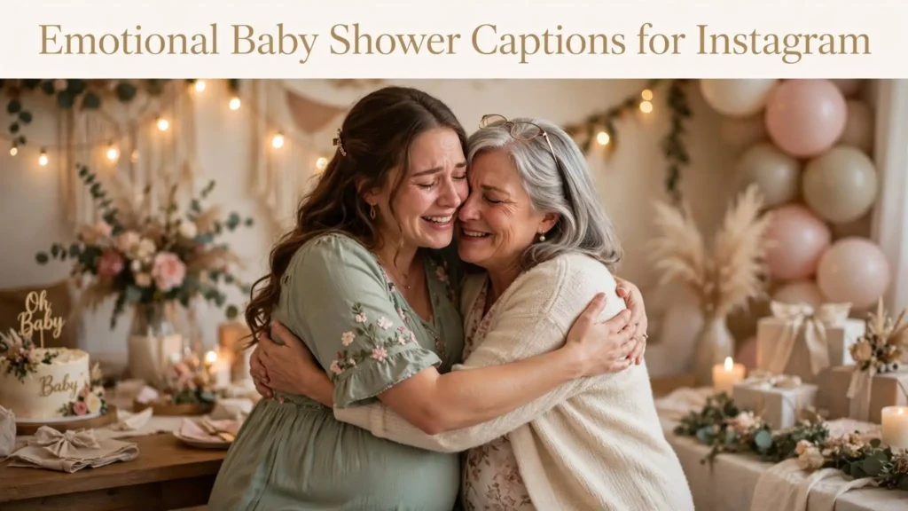 Emotional baby shower captions for instagram Emotional baby shower captions for instagram