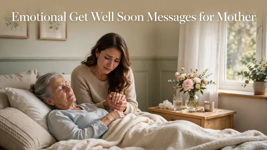 Emotional get well soon messages for mother Emotional get well soon messages for mother