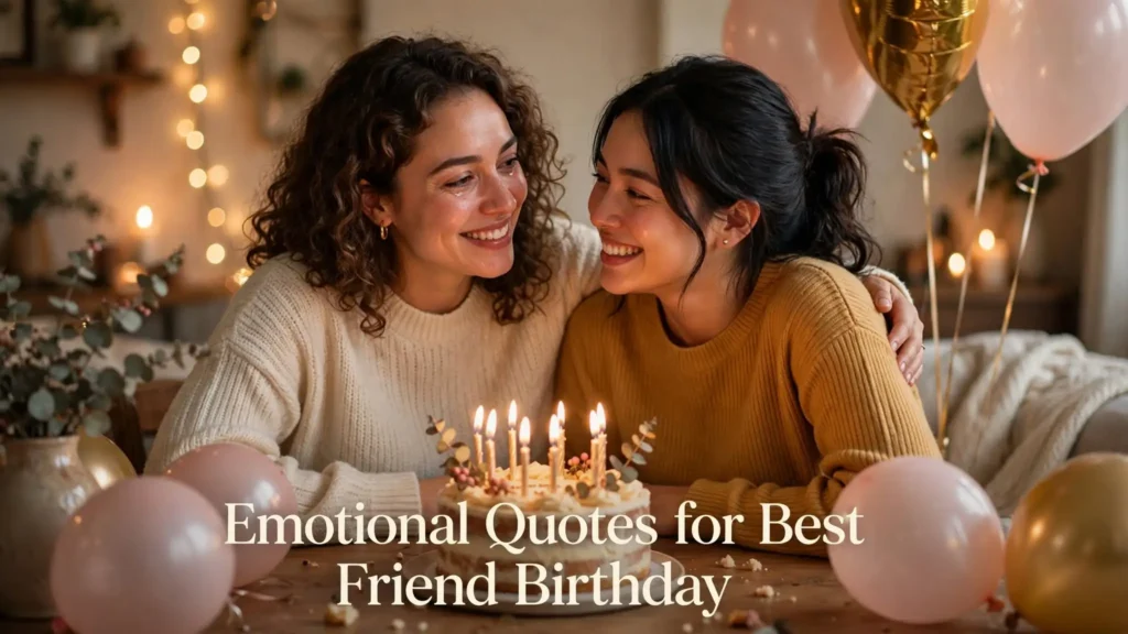 Emotional quotes for best friend birthday Emotional quotes for best friend birthday