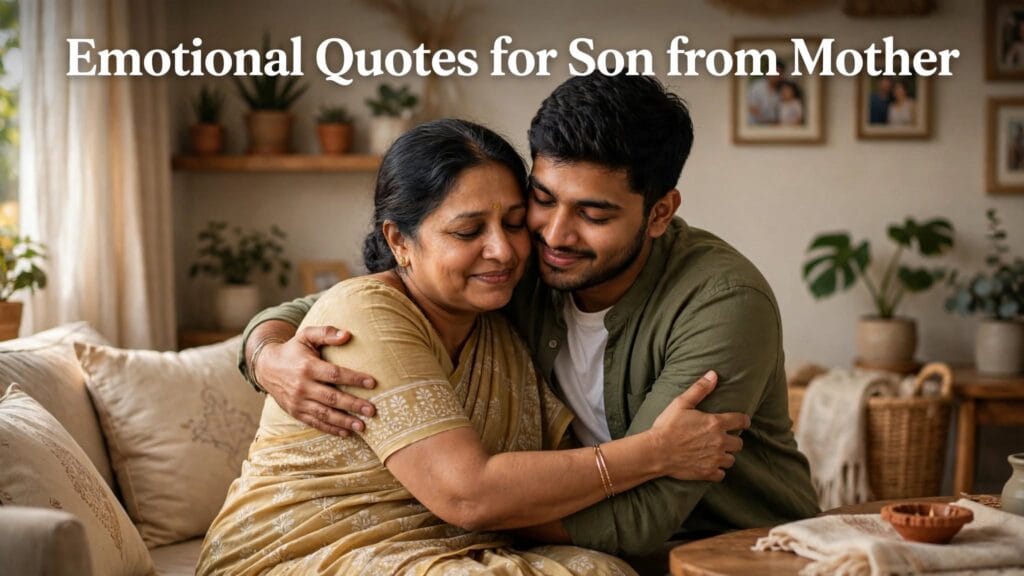 Emotional quotes for son from mother Emotional quotes for son from mother