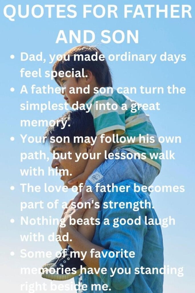 Father son quotes Father son quotes