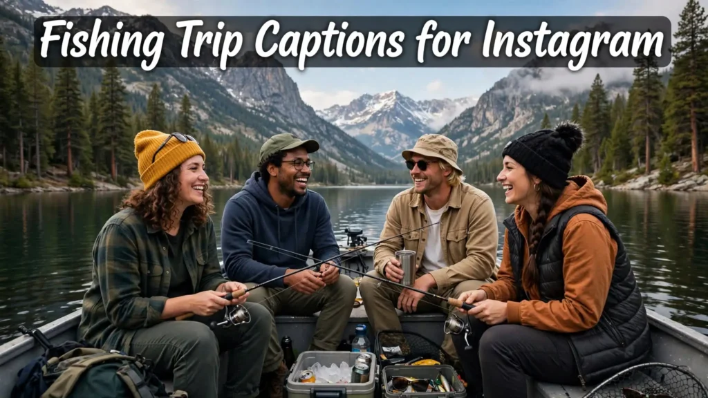 Fishing trip captions for instagram