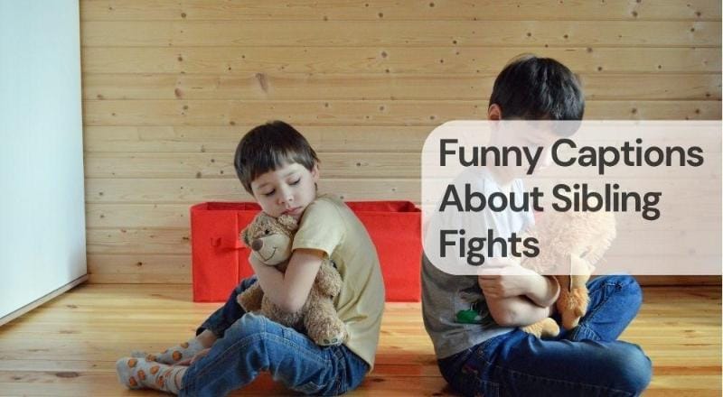 Funny captions about sibling fights Funny captions about sibling fights