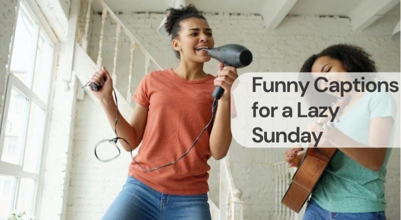 Funny captions for a lazy sunday Funny captions for a lazy sunday