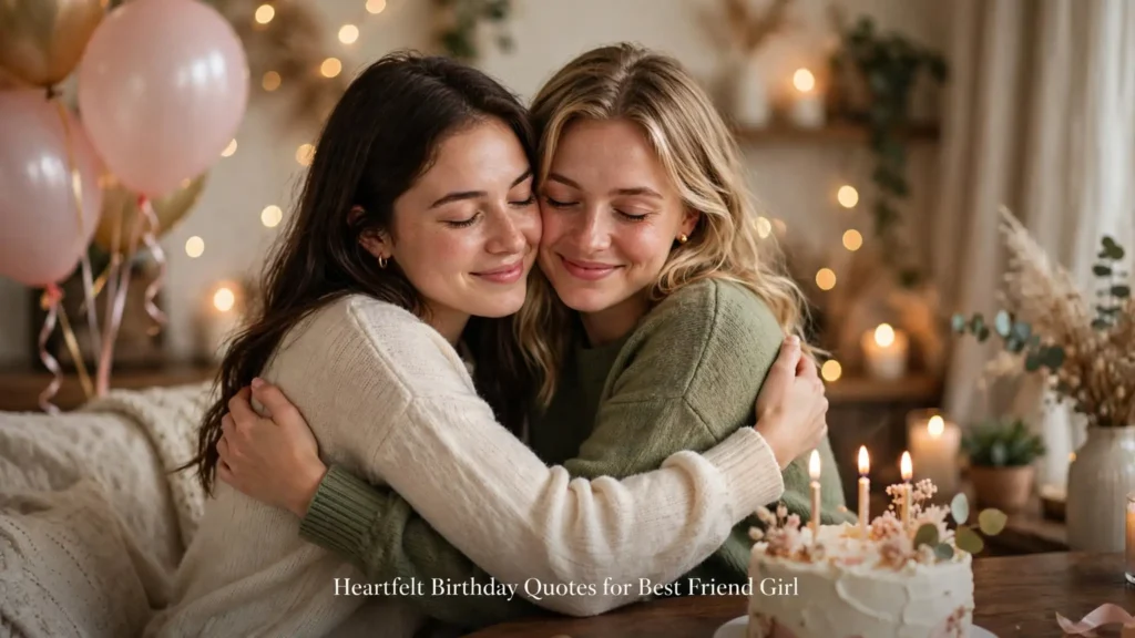 Heartfelt birthday quotes for best friend girl Heartfelt birthday quotes for best friend girl