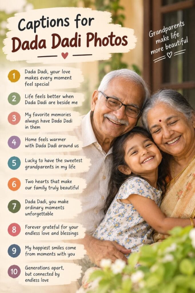 Instagram captions for dada dadi photos