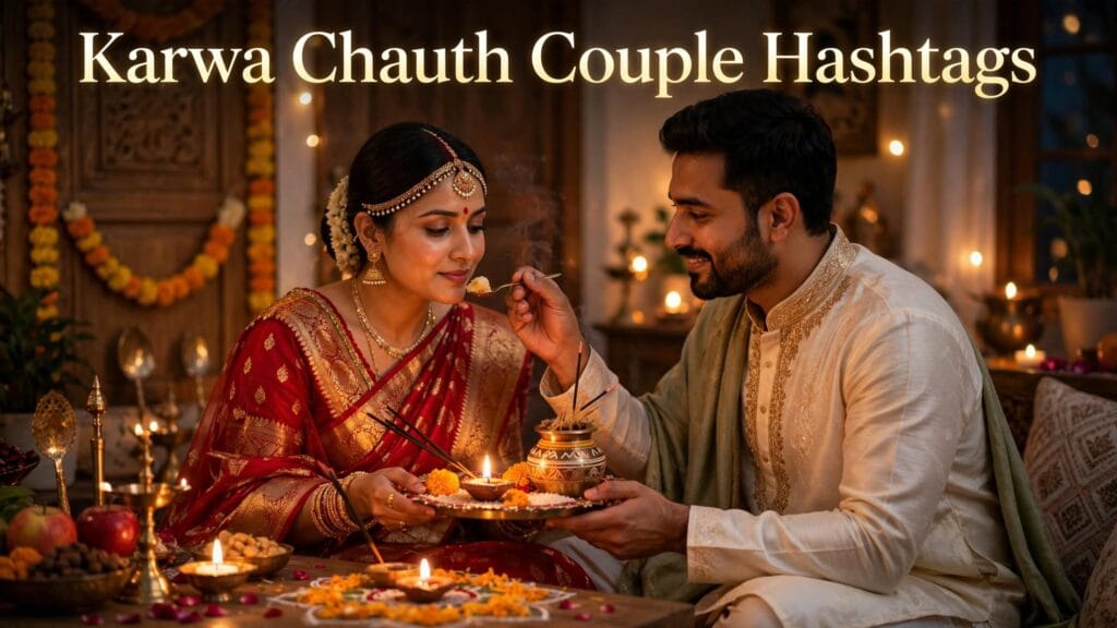 Karwa chauth couple hashtags Karwa chauth couple hashtags