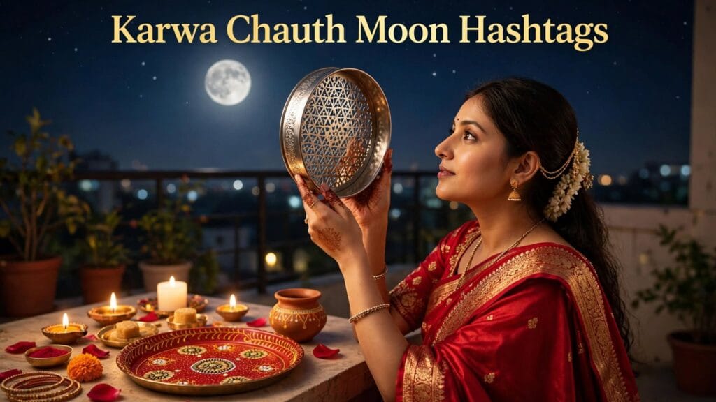 Karwa chauth moon hashtags Karwa chauth moon hashtags