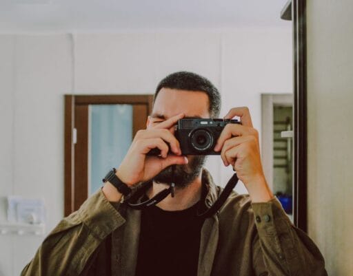 Mirror selfies captions for boys