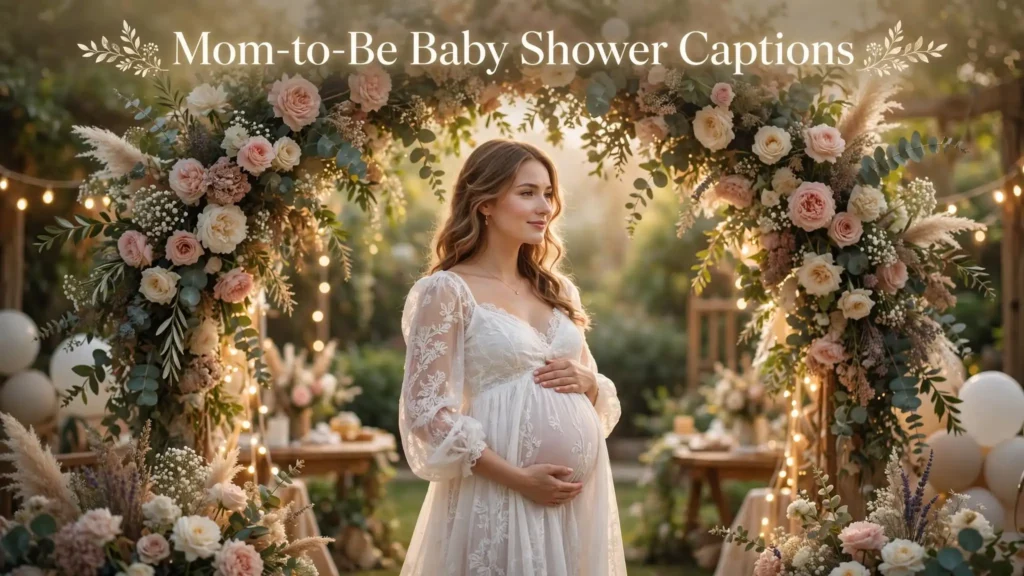 Mom to be baby shower captions Mom to be baby shower captions