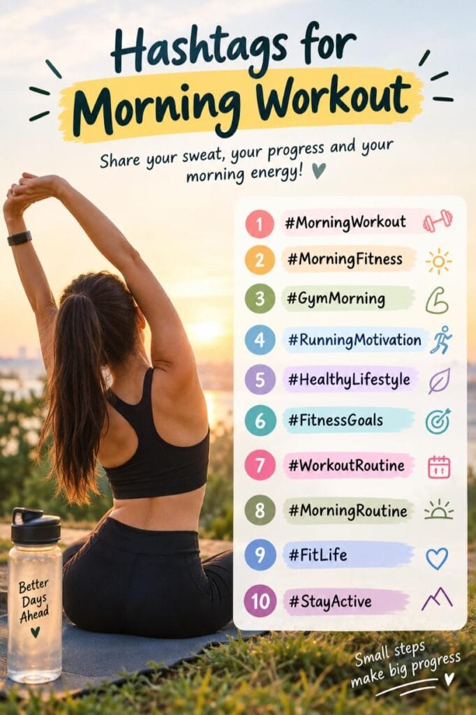 Morning wokrout hashtags Morning wokrout hashtags