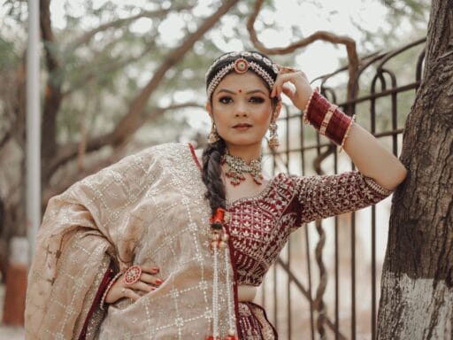 Navratri outfit captions for instagram