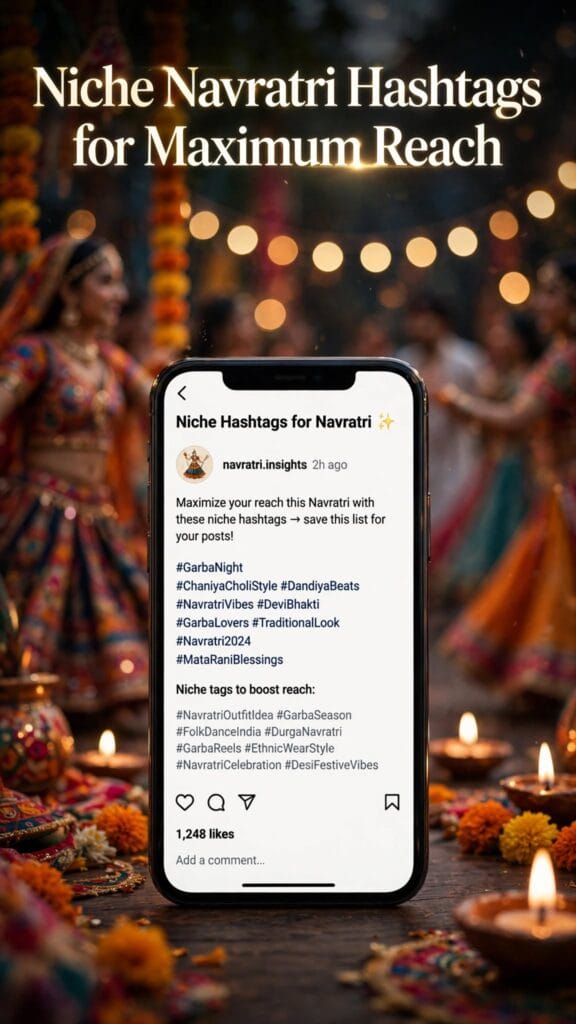 Niche navratri hashtags for maximum reach Niche navratri hashtags for maximum reach