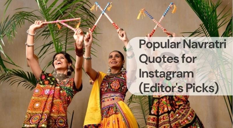 Popular navratri quotes for instagram Popular navratri quotes for instagram