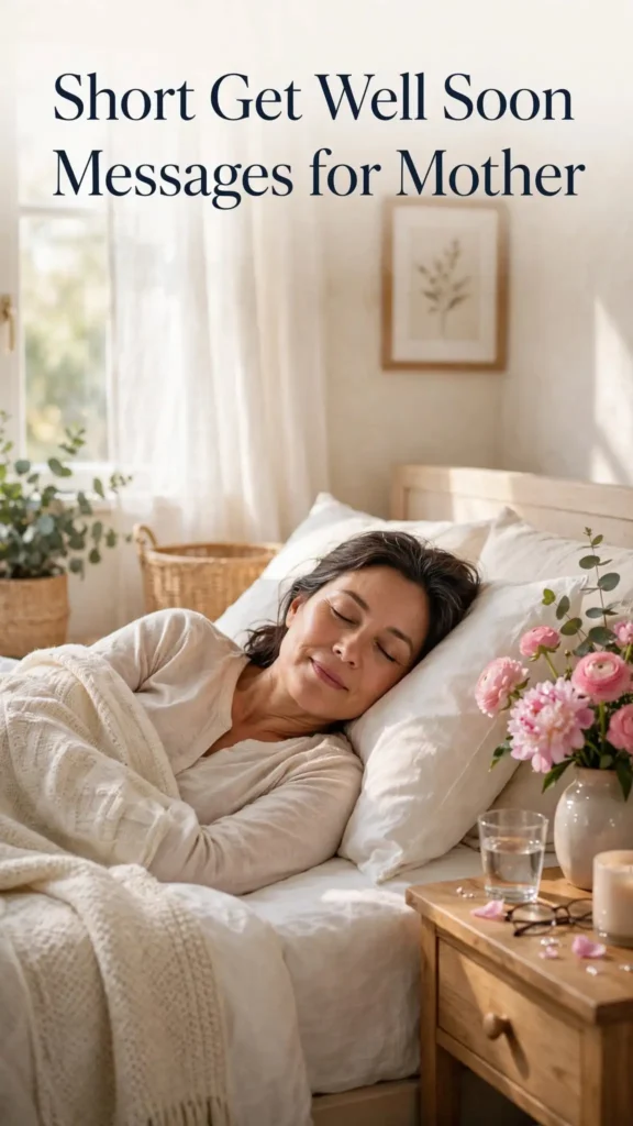 Short get well soon messages for mother Short get well soon messages for mother