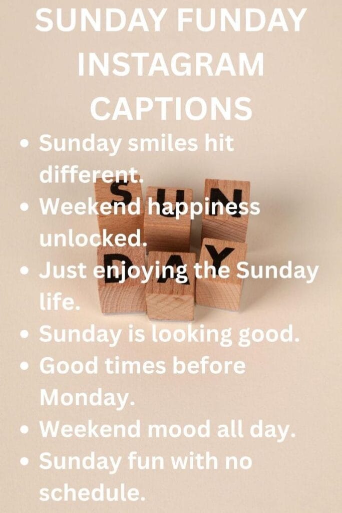 Sunday funday instagram captions Sunday funday instagram captions