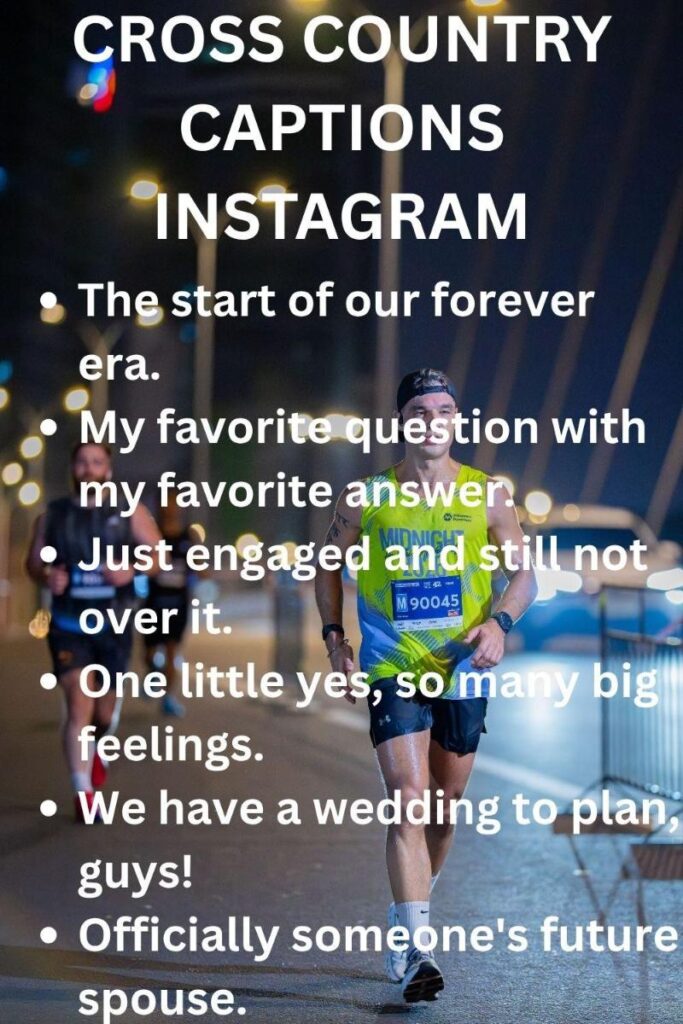Best cross country captions for instagram