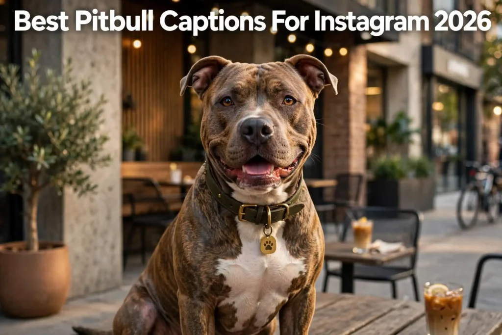 Best pitbull captions for instagram 2026 Best pitbull captions for instagram 2026