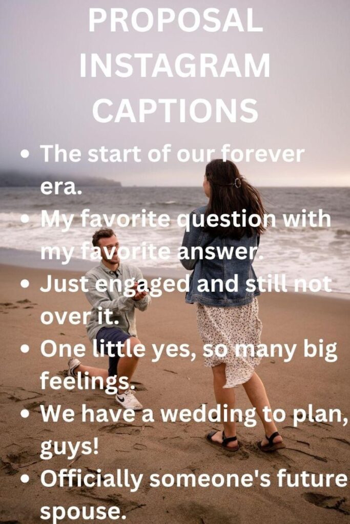 Best proposal instagram captions Best proposal instagram captions