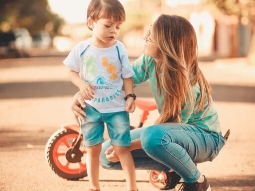 Captions for aunt & nephew