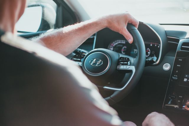 Car driving captions with attitude