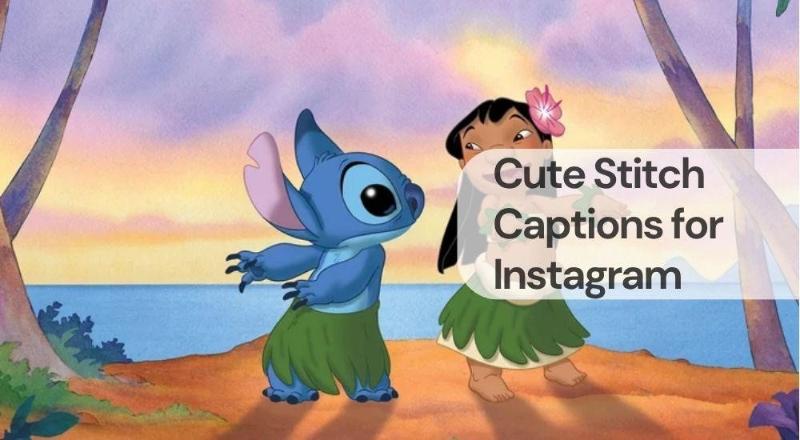Cute stitch captions for instagram Cute stitch captions for instagram