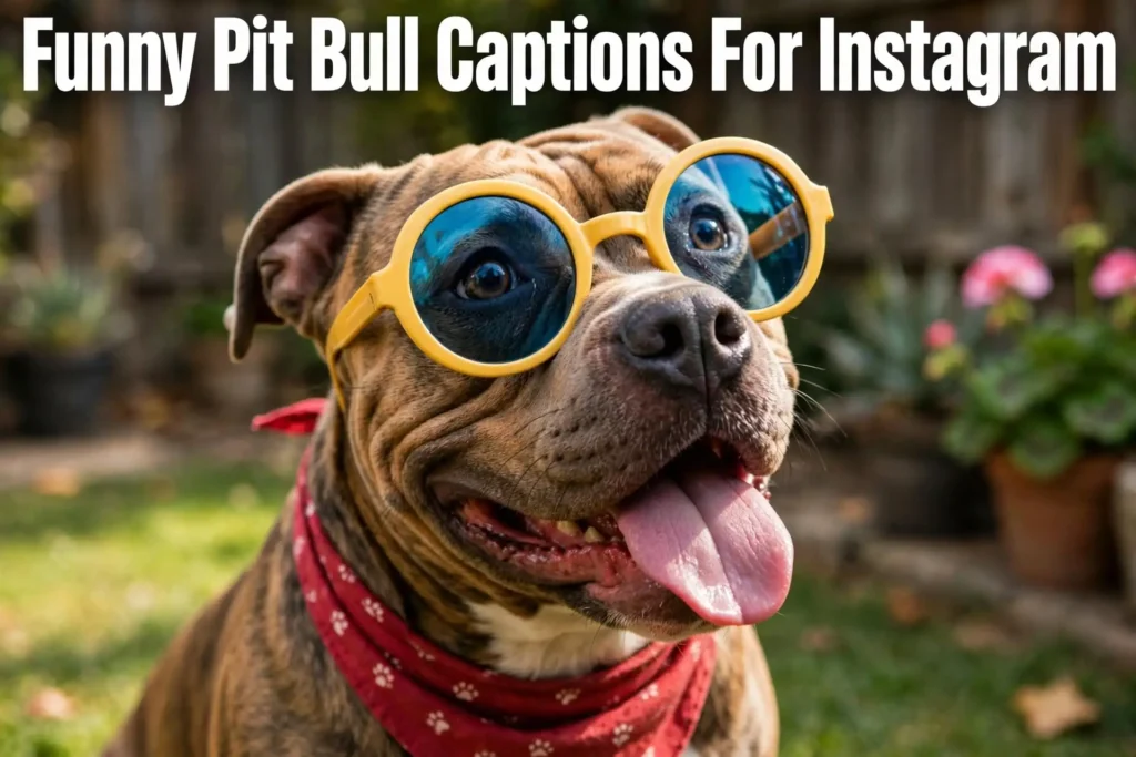 Funny pit bull captions for instagram Funny pit bull captions for instagram