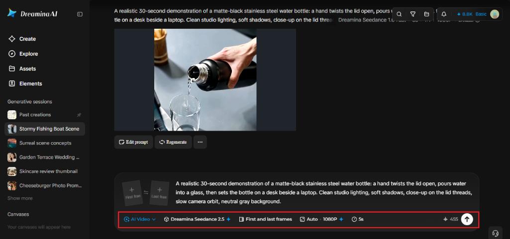 Generate your video Generate your video