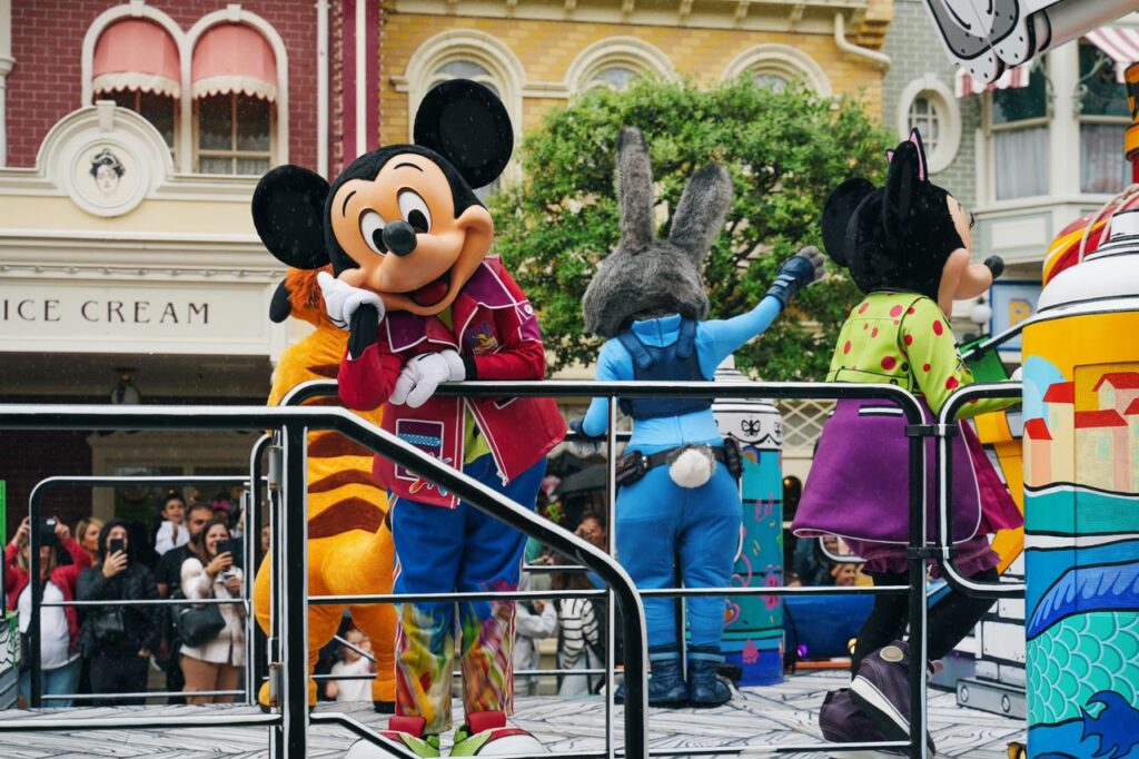 Mickey mouse captions