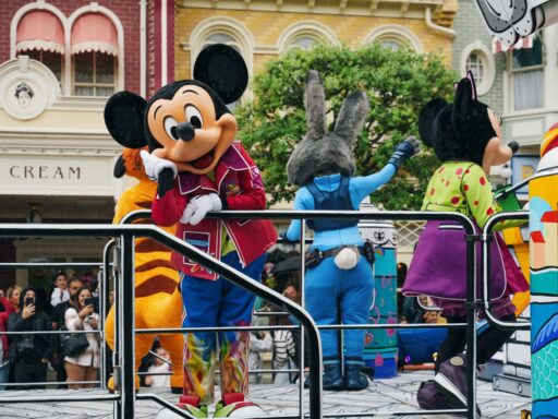 Mickey mouse captions