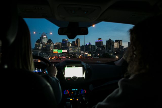 Night drive captions for instagram