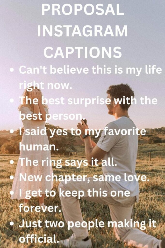 Proposal captions Proposal captions
