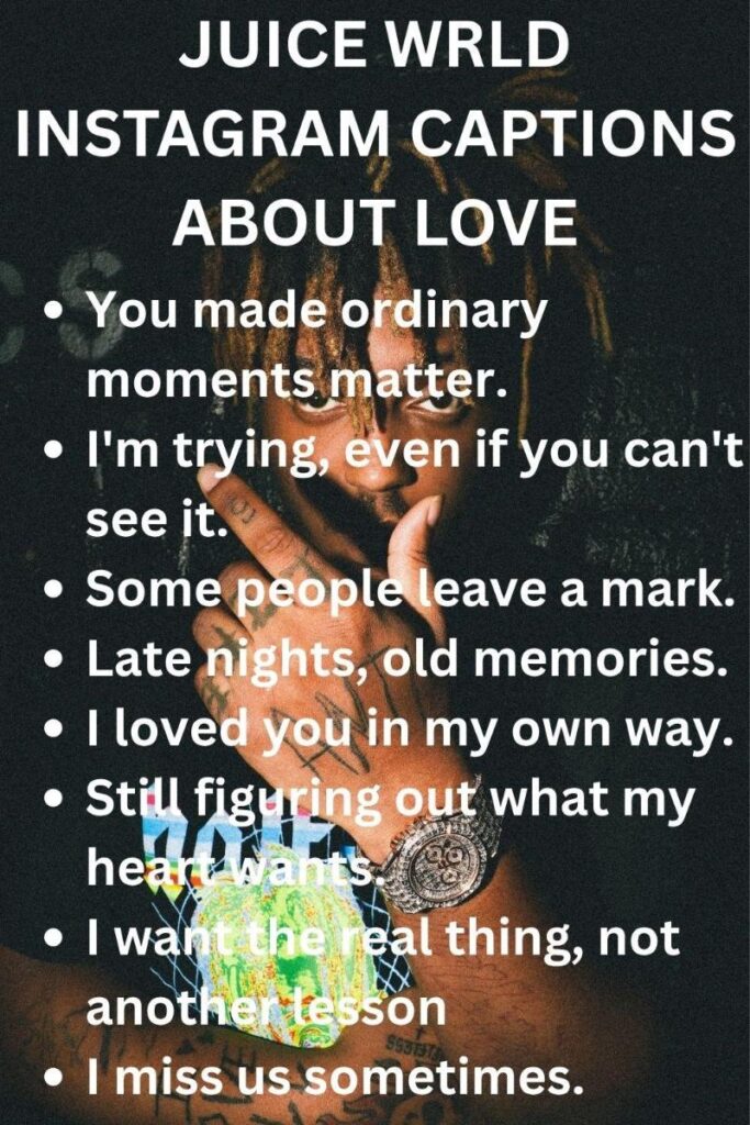 Sad love captions