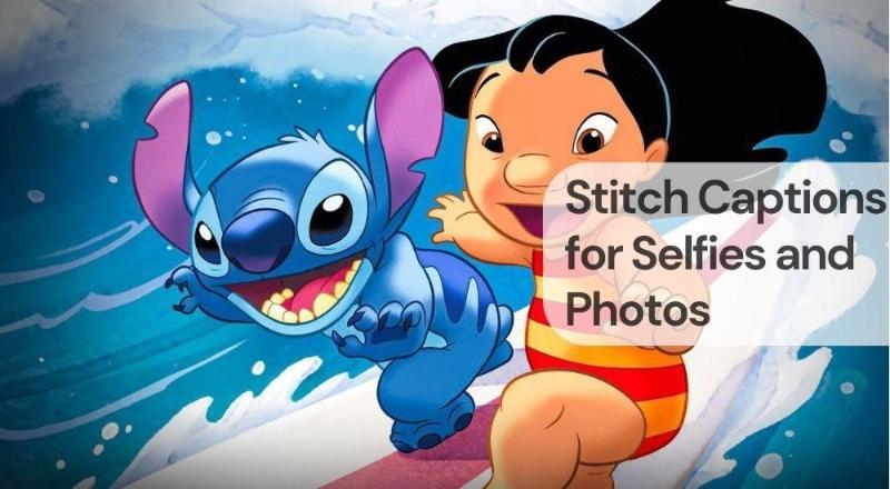 Stitch captions for selfies and photos Stitch captions for selfies and photos